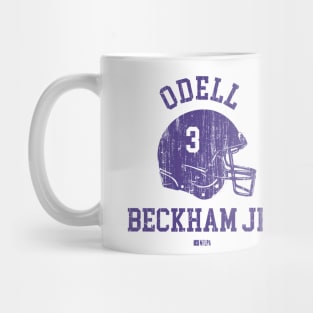 Odell Beckham Jr. Baltimore Helmet Font Mug